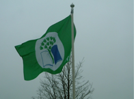 ECO Flag outside school